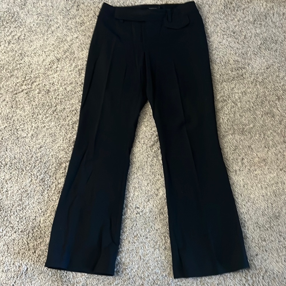 Womyn black slacks